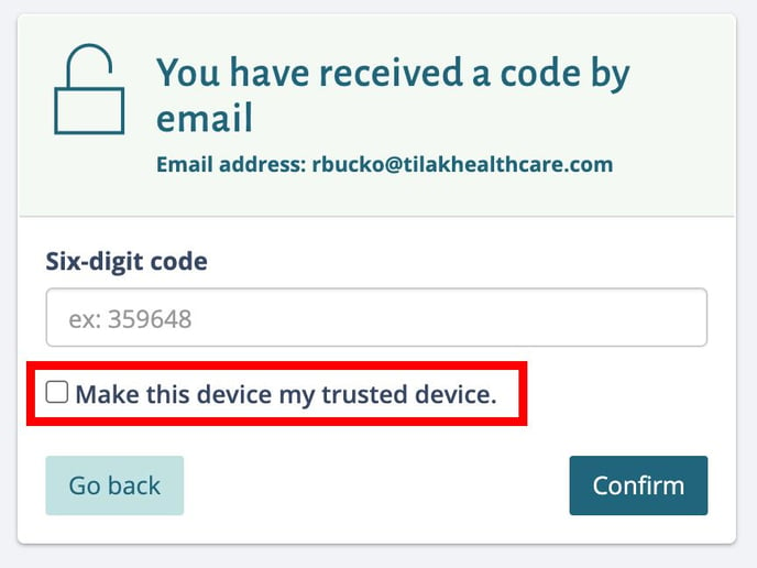 trusted device